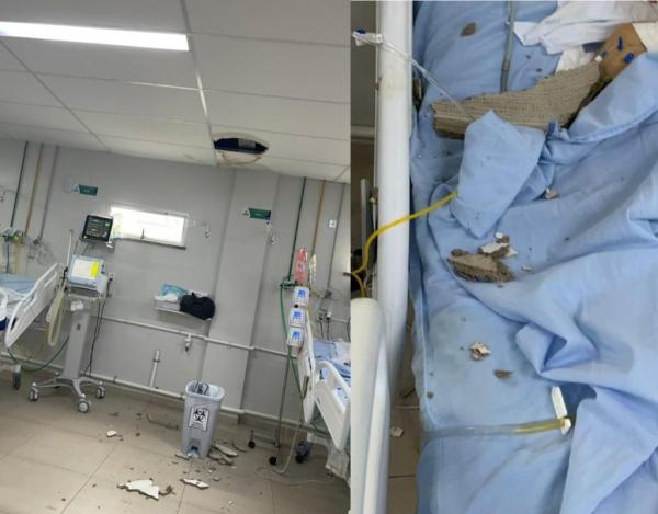 MP vai investigar queda de forro sobre idoso entubado no Hospital Geral de Roraima MP vai investigar queda de forro sobre idoso entubado no Hospital Geral de Roraima