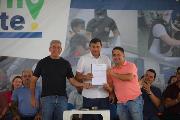Governador firma convênio de R$ 7,1 milhões com Prefeitura de Urucurituba para pavimentação de ruas Governador firma convênio de R$ 7,1 milhões com Prefeitura de Urucurituba para pavimentação de ruas