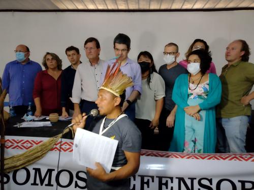 Em diligências no Javari, comissões do Congresso aprovam exoneração de presidente da Funai Em diligências no Javari, comissões do Congresso aprovam exoneração de presidente da Funai