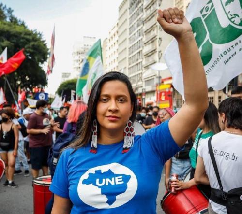 Presidente da UNE convoca estudantes do Brasil para 'Fora, Bolsonaro' no dia 11 de agosto Presidente da UNE convoca estudantes do Brasil para 'Fora, Bolsonaro' no dia 11 de agosto