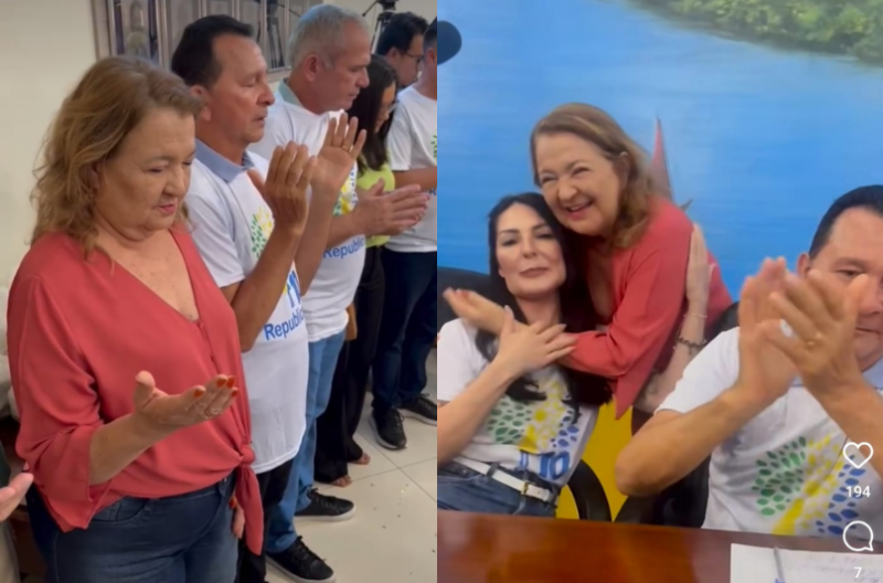 Maria do Carmo participa de convenção do Republicanos em apoio a Zé Maria Maria do Carmo participa de convenção do Republicanos em apoio a Zé Maria