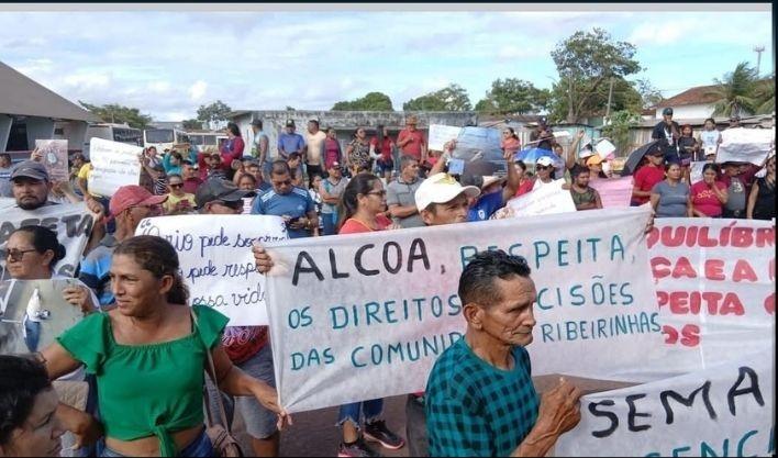 Comunidades de Juruti se mobilizam contra Alcoa por impactos ambientais de dragagem no Rio Amazonas
