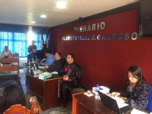 Tribunal do Júri de Tabatinga condena pistoleiro a 26 anos de prisão Tribunal do Júri de Tabatinga condena pistoleiro a 26 anos de prisão