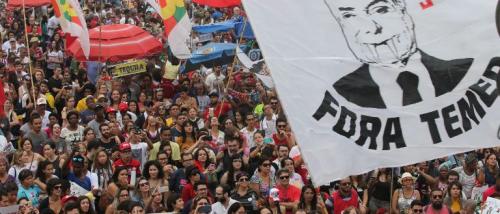 Ato 'Fora Temer' reúniu 100 mil em Copacabana Ato 'Fora Temer' reúniu 100 mil em Copacabana