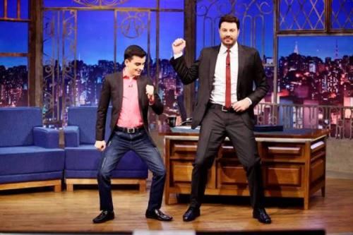 Danilo Gentili recebe Dudu Camargo no The Noite Danilo Gentili recebe Dudu Camargo no The Noite