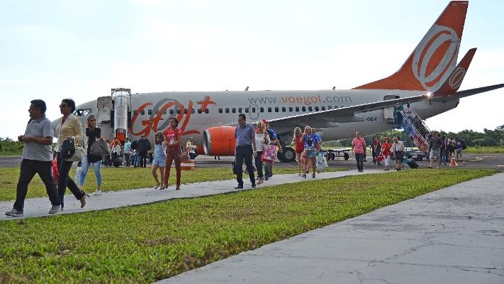 Aeroporto Júlio Belém começa a receber os primeiros voos do Festival Aeroporto Júlio Belém começa a receber os primeiros voos do Festival