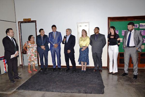 Presidente do TJAM realiza inspeção ao Fórum de Justiça de Parintins Presidente do TJAM realiza inspeção ao Fórum de Justiça de Parintins