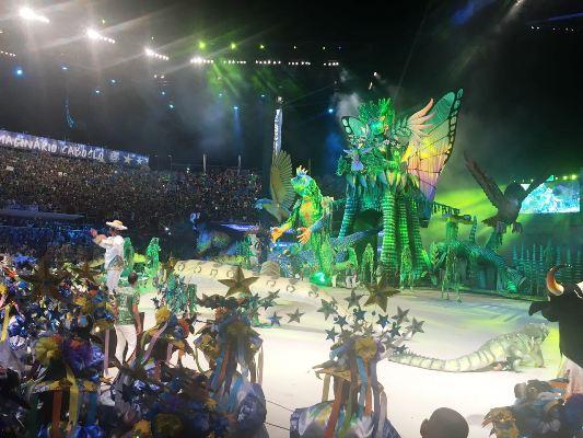 Caprichoso encerra apresentação com Lenda do Curupira e Ritual Kupe-Dyep Caprichoso encerra apresentação com Lenda do Curupira e Ritual Kupe-Dyep