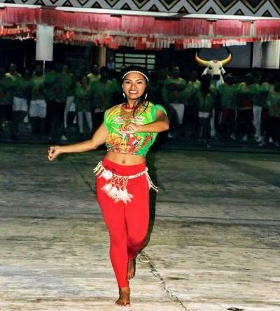 Edilene Tavares é a nova porta estandarte do Garantido Edilene Tavares é a nova porta estandarte do Garantido