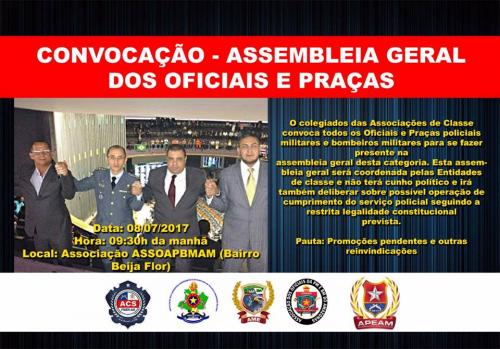 Sem promoções, PMs realizam neste sábado (08) assembleia para decidir greve Sem promoções, PMs realizam neste sábado (08) assembleia para decidir greve