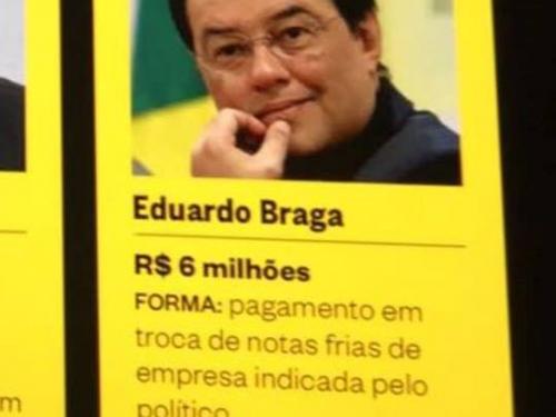 Revista Época publica planilhas e notas de propina da JBS e cita Braga Revista Época publica planilhas e notas de propina da JBS e cita Braga