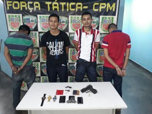Policiais da SSP-AM prendem quadrilha de desmanche de veículos Policiais da SSP-AM prendem quadrilha de desmanche de veículos