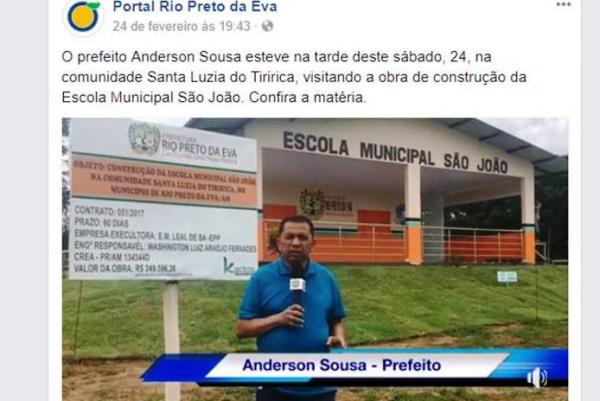‘Prefeito Ostentação’ vira repórter para elogiar ele mesmo ‘Prefeito Ostentação’ vira repórter para elogiar ele mesmo