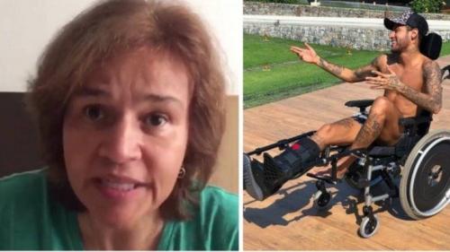 Cláudia Rodrigues oferece ajuda a Neymar: 'Tenho um aparelho que pode acelerar sua recuperação' Cláudia Rodrigues oferece ajuda a Neymar: 'Tenho um aparelho que pode acelerar sua recuperação'