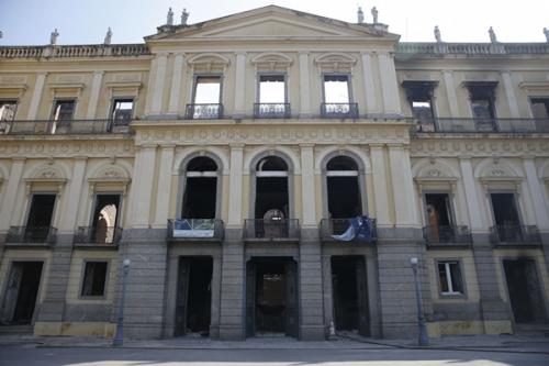Prédio do Museu Nacional será reconstruído em quatro etapas Prédio do Museu Nacional será reconstruído em quatro etapas