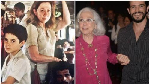 Fernanda Montenegro reencontra Vinicius de Oliveira 20 anos após lançamento de Central do Brasil Fernanda Montenegro reencontra Vinicius de Oliveira 20 anos após lançamento de Central do Brasil