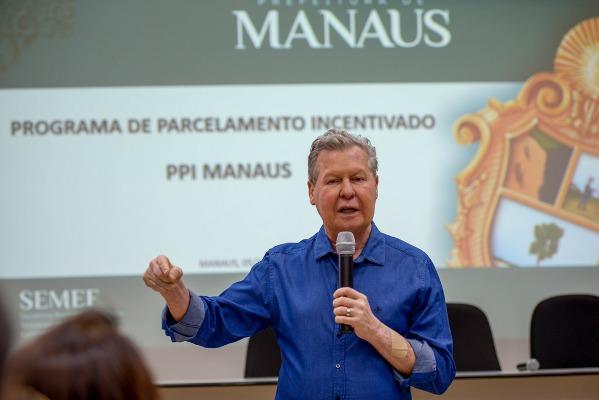 Prefeitura de Manaus oferece desconto de até 100% em renegociação de dívida Prefeitura de Manaus oferece desconto de até 100% em renegociação de dívida