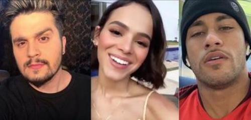 Neymar deixa de seguir Luan Santana após cantor afirmar que já ficou com Marquezine Neymar deixa de seguir Luan Santana após cantor afirmar que já ficou com Marquezine