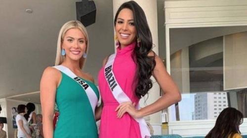 Miss Brasil e Miss Camboja são vítimas de xenofobia no Miss Universo Miss Brasil e Miss Camboja são vítimas de xenofobia no Miss Universo