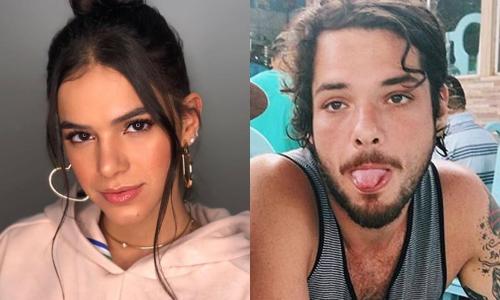 Bruna Marquezine é flagrada aos beijos com o irmão de Giovanna Ewbank Bruna Marquezine é flagrada aos beijos com o irmão de Giovanna Ewbank