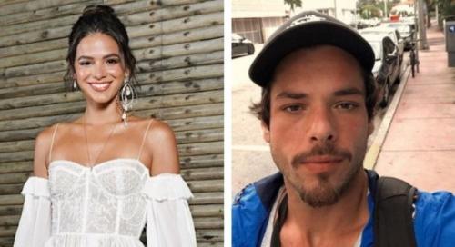 Bruna Marquezine aparece com o mesmo acessório de irmão de Gio Ewbank Bruna Marquezine aparece com o mesmo acessório de irmão de Gio Ewbank
