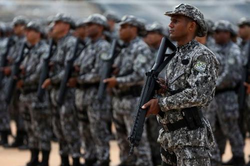 Forças federais começam a atuar neste sábado (5) no Ceará Forças federais começam a atuar neste sábado (5) no Ceará