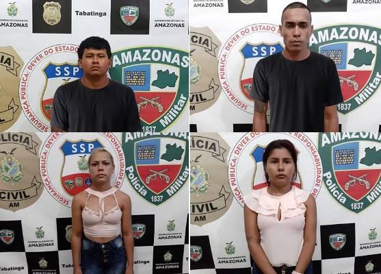 Casais acusados de matar policial colombiano são presos em Benjamin Constant Casais acusados de matar policial colombiano são presos em Benjamin Constant