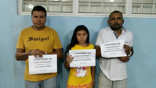 Ação integrada prende trio que roubou R$ 900 mil em mercadoria Ação integrada prende trio que roubou R$ 900 mil em mercadoria