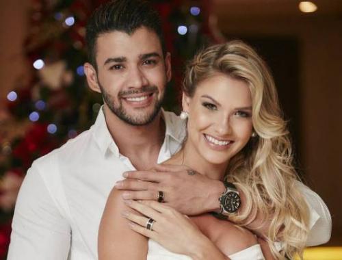 Andressa Suita e Gusttavo Lima serão pais Andressa Suita e Gusttavo Lima serão pais