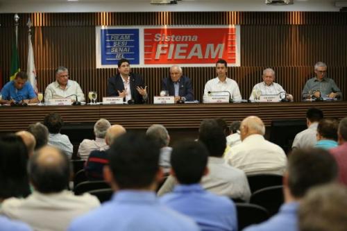 Empresários discutem mercado do pescado na FIEAM Empresários discutem mercado do pescado na FIEAM
