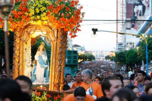 Homenagens à Nossa Senhora da Conceição devem reunir 80 mil fiéis, em Manaus Homenagens à Nossa Senhora da Conceição devem reunir 80 mil fiéis, em Manaus