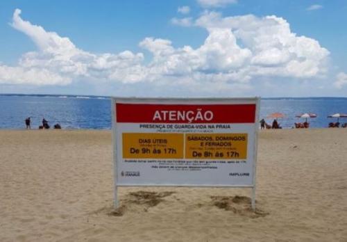 Praia da Ponta Negra ficará fechada para banho a partir desta sexta-feira (30) Praia da Ponta Negra ficará fechada para banho a partir desta sexta-feira (30)