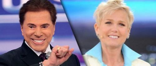 Silvio Santos surpreende e assina contrato com Xuxa Silvio Santos surpreende e assina contrato com Xuxa